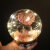 水晶球灯微景观手工diy玻璃球朋友情侣闺蜜生日礼物创意摆件 飞屋 水晶球(纽扣电池款式)