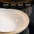 京东京造白月光鎏金骨瓷系列8英寸陶瓷盘子骨瓷家用餐盘可微波4只装  纯白