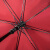大杨超大木柄纤维骨伞反光长把雨伞PLA21半自动伞 应急防护伞1把