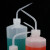 海斯迪克 HKQS-106 塑料白色弯管洗瓶加厚款 带刻度LDPE冲洗瓶 150ml(1个)