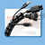 蓓尔蓝 FNR8020 电线开口式包线管缠绕管保护套线缆收纳理线器28mm黑色（2米+夹）