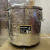 不锈钢冒烟冰淇淋实验室生物容器杜瓦瓶液氮壶转移干冰液氮盆提桶 超大口径液氮提锅10L