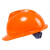 曼德锐安全帽工地国标加厚透气玻璃钢建筑工程男夏施工领导头盔定制印字 国标加厚透气款（橙色）（按钮）