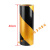 40CM宽度反光胶带黄黑红白反光贴反光警示胶带贴耐磨反光地板条 40cm黑色胶带-45米(黑色不反光)