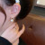 简曼（JIANMAN）设计个性交叉珍珠耳钉女轻奢高级感气质法式网红耳环时尚小众耳饰