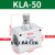 节流阀ASC200-08气动调气阀KLA-15可调流量控制阀调节单向调速阀 白色 节流阀 RE-01
