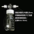 螺口洗气瓶 GL45玻璃缓冲瓶 PTFE四氟特氟龙耐腐蚀2505001000ml 100ml 全聚四氟乙烯洗瓶