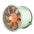 定制适用耐高温轴流风机厨房防油防潮强力通风机厂房管道式排风扇 400-2 220V