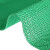 金诗洛（Kimslow）KSL295 塑料防滑地垫pvc镂空地毯 网格防水地垫 酒店泳池脚垫0.9*15M(3.5厚 绿色)