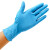 麦迪康（Medicom）一次性丁腈手套1137C 防滑耐磨无粉 食品级橡胶检查手套 蓝色M码 (100只/盒)