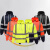 聚远（JUYUAN）反光衣环卫服夜间建筑路政执施工路 安全劳保服 橙色开衫 2XL码 1件价