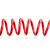 金龙羽 国标铜芯电线电缆单芯多股软线BVR*1平方电线100米/卷 红色