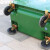蓝鲸环卫【1100L绿色】环卫垃圾桶1100L大容量大型户外挂车塑料环保果皮箱大号带盖