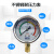 YYDE不锈钢耐震压力表YN60 100KG液压油压表水压表防震气压表2.5 0-0.6mpa (6kg) M14*1.5