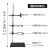 铁架台实验室架子台杆化学实验器材滴定台固定支架十字夹不锈钢大 微型铁架台高30cm