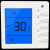 温控器中央空调温控开关风机盘管控制器三速开关开面板温控器 代工打标可以订制标志