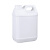 罗德力 方扁桶 工业加厚塑料机油消毒剂密封桶 1L 乳白色 5个/组(1组价)