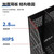 得力（deli） 文件框三联塑料文件架资料架文件栏文件筐收纳架 9848黑色【四联】