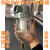 真空泵汽水分离器 玻璃杯水汽过滤器 负压气泵前置进气口滤水除水 G1 1/2口径 1.5寸
