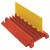 Checkers CP3X225-YO 三槽重型线缆保护带, 红黄色