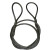 牛人 插编钢丝绳 双扣纯手工编织起重吊装吊索具编头子钢丝绳 吊8.5吨24-1.5米一根 