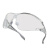 护目镜防尘防风沙劳保夜间增光防冲击骑行工作安全防护眼镜 透明101128