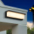 宏迪莱太阳能户外长条壁灯免接线庭院别墅入户室外防水 感应接电款/B款加长-40W-暖