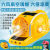 HKNA风扇帽子工地头盔带电风扇的安全帽太阳能可充电内置空调制冷男 红色20000六风扇Ai智能语音蓝牙送充电器 双太