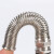 防折弯金属防水接头弹簧分体电缆不锈钢格兰头固定连接头黄铜镀镍 G1/4(线径36.5)