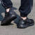 阿迪达斯运动鞋鞋 春季新款阿尔法Bounce小椰子低帮休闲鞋缓震跑步鞋 GW2499黑色 40