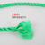 赫钢 尼龙绳 货车捆绑绳全新料绿色耐磨物流塑料绳 12mm 50米/捆