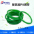 红/绿色可接驳PU聚氨酯圆皮带耐用O型圆带粗面传动带工业牛筋皮带 线径12mm/一米