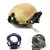 安全帽消防手电筒夹头盔头灯支架安全帽侧灯卡扣夹子安全帽固定卡 导轨架25毫米