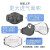 3M防尘口罩防工业粉尘高效打磨kn95劳保专用全脸防尘面罩防护面具 3700滤棉夹一个