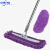 中环力安 宾馆保洁清洁地板雪尼尔平板拖把 一根杆+2块紫色替换布ZHLA-8420