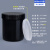 水杉600ml螺旋罐黑色塑料罐加厚包装罐实验室储物罐全新防潮分装罐子