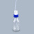 GL45瓶口多孔螺旋盖 瓶口卡套盖 液相密封盖 试剂瓶气体流动盖 废液管路盖 滴定瓶盖可接管尺寸8/ 4/1  一体 2孔