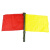 精锐之光 JZ-XL717 红白红绿红黄多功能信号手旗战术训练指挥旗 信号指挥旗