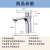 欧泰 铜单柄双控面盆龙头 厨房冷热水亮光龙头 OT-801102（定制）