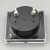 天齐SF-670电流表电压表安培表 直流 指针机械表面板尺寸60*70MM DC 0-1.5A