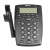 白恩BN510呼叫中心电销外呼客服耳机耳麦电话机话务员座机固话电话耳麦头戴式降噪话务机客服机免电池型 BN510+DH95QD舒适单耳