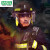 梅思安（MSA）F3消防头盔10107118-A 灭火救援 含面罩 披肩 黑色帽壳 定制品 拍前联系客服