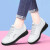 奢迪卡（SHEDIKA）品牌新款小白鞋女平底休闲低跟百搭舒适软底妈妈鞋防滑小皮鞋 米白色 35 精美礼盒