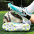 AJDZC罗梅西新款足球鞋高帮男女学生儿童校园人造草地比赛防滑 月色碎钉 35