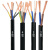 软线铜芯电缆线2芯3芯1 1.5 2.5 4 6平方护套线电源线两相RVVAA 铜5芯10平方 100米价格