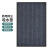 兰诗（LAUTEE）QD247 除尘吸水地毯 商用进门地垫耐磨防滑橡胶脚垫 海航纹黑灰90x150cm