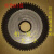 Q75.80.100型管道清理机/疏通机配件大齿轮压盘铸铁型塑料齿 单独尼龙大齿轮