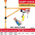 牛人 起重机 微型电动葫芦墙壁吊机立柱支架提升机小型吊机升降起重机 200kg20米电机+房顶支架-遥控款 