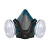 安爽利（ASL）防尘面具KN95防毒口罩全面罩带防雾护目镜610防尘 口罩+防雾眼罩+66片滤棉
