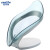 金诗洛 K232 创意透明树叶形肥皂盘 浴室卫生间免打孔沥水香皂架叶子肥皂盒 加厚款蓝色
